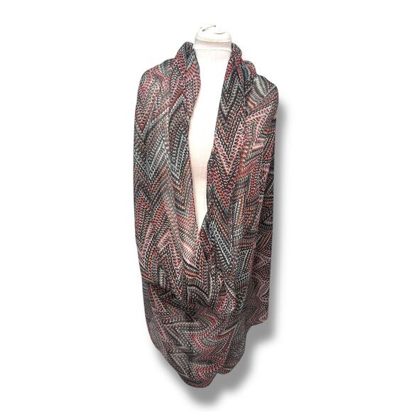 Papillon Womens Multicolor Infinity Scarf Wraps Shawl Stole Soft Scarves - Picture 3 of 11